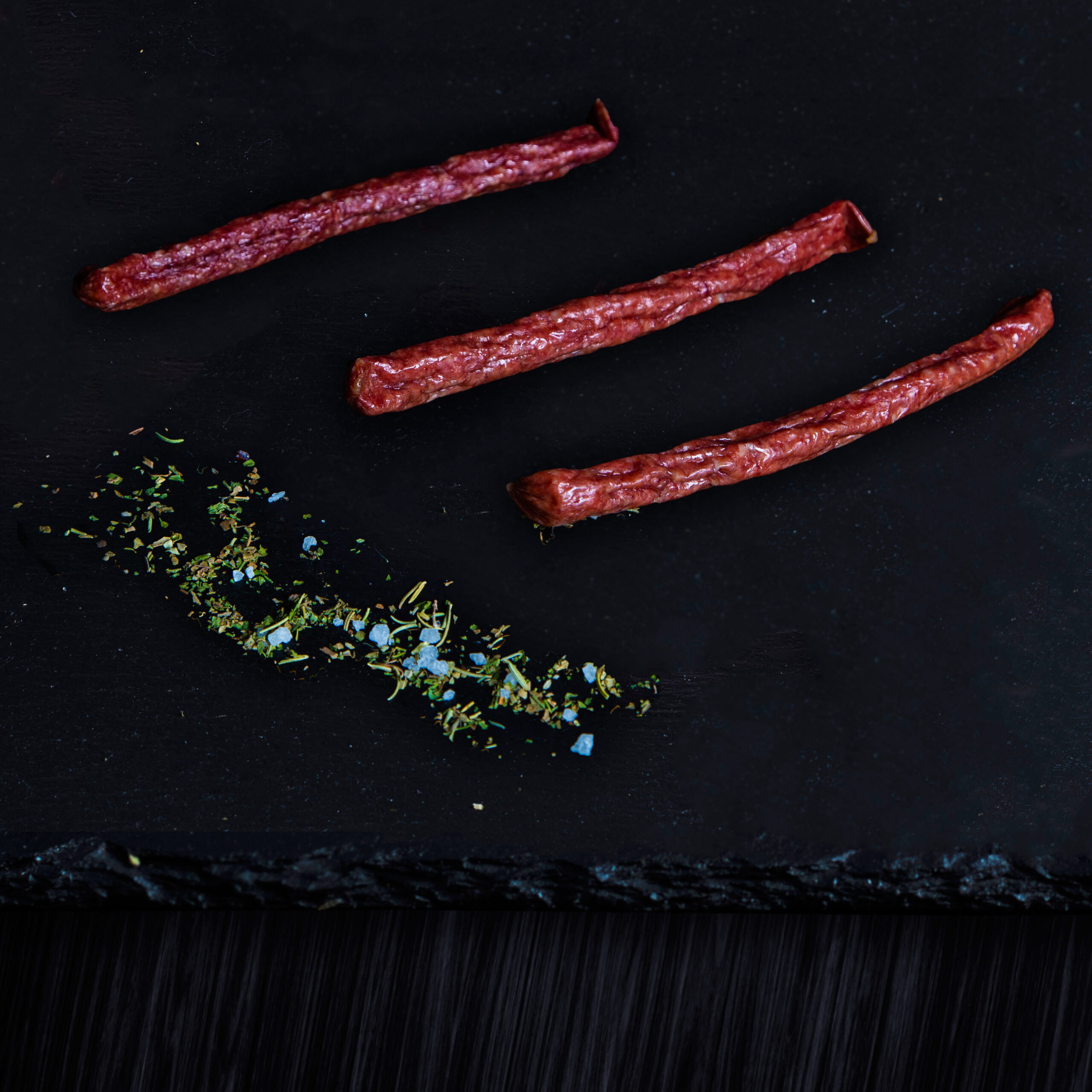 Salami Sticks Pack Table View Butchery