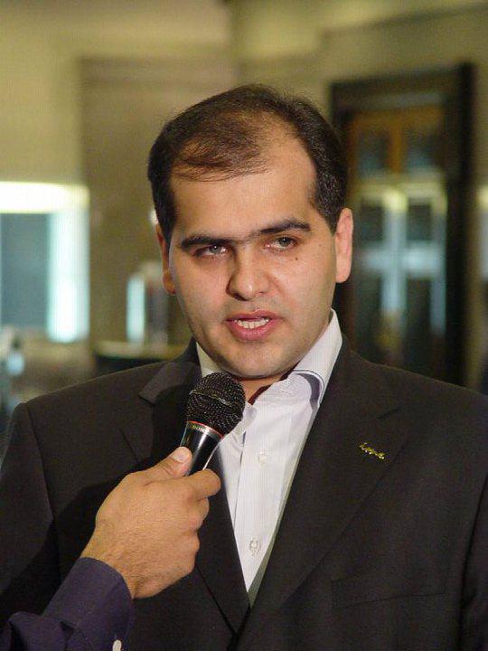 تصویری از شهرام در دومین کنفرانس بازاریابی