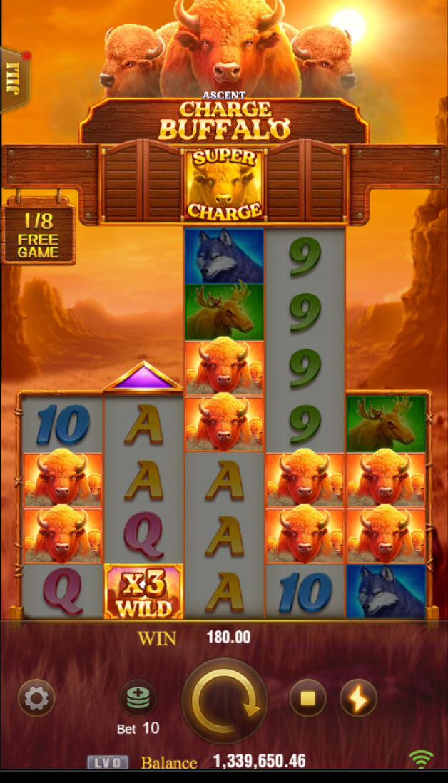 Charge Buffalo Ascent Screenshot