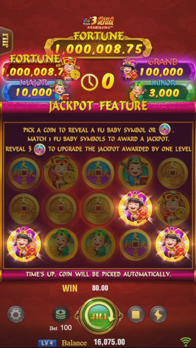 3 Coin Wild Horse Screenshot