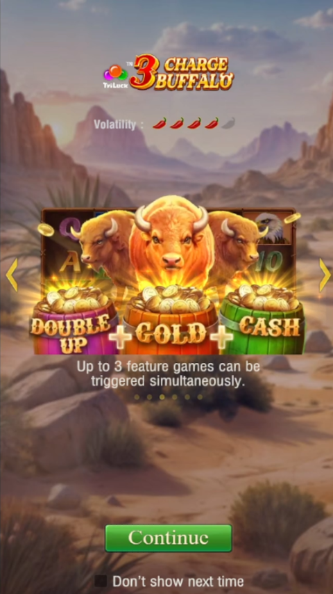 3 Charge Buffalo Screenshot