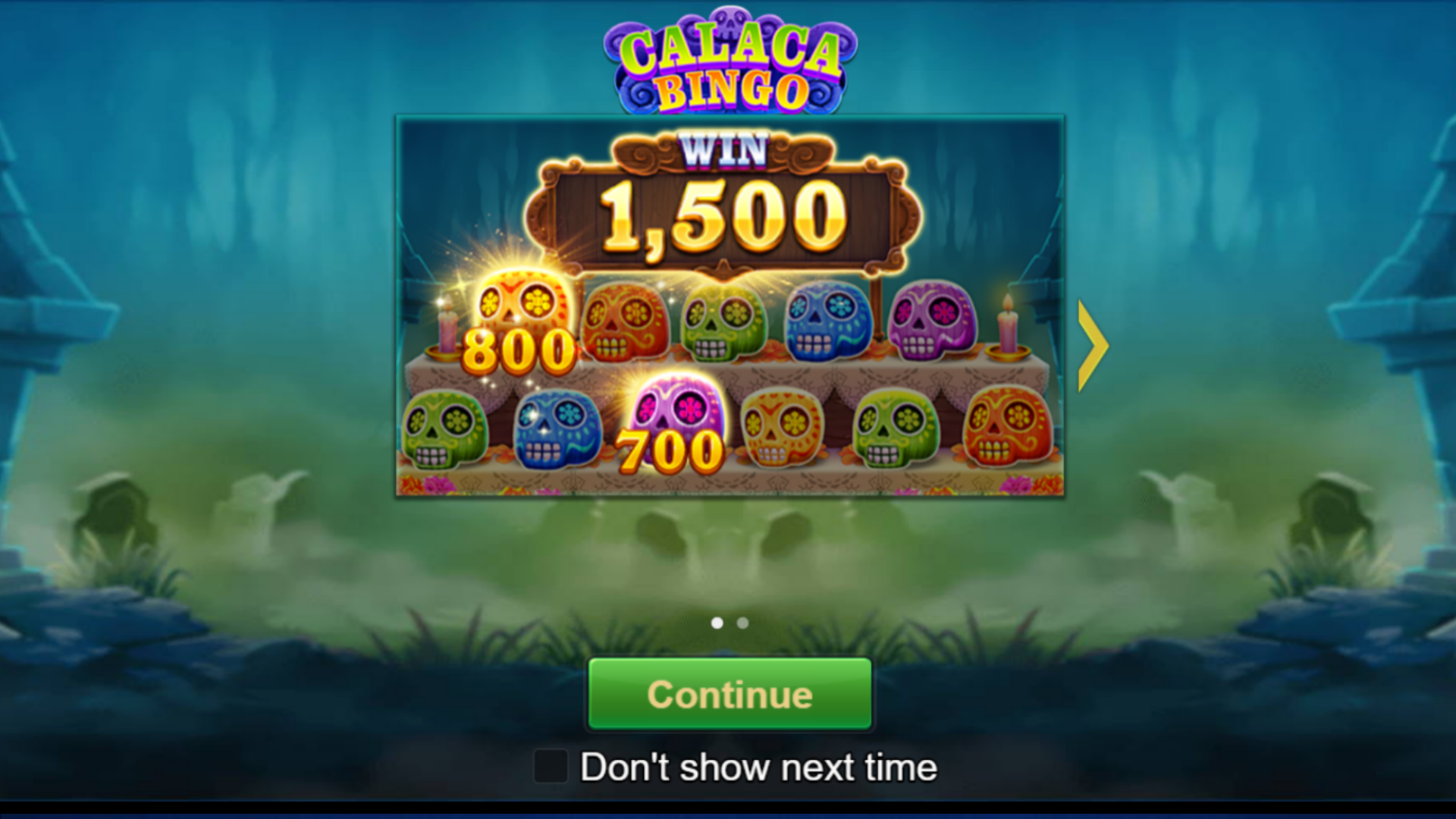 CALACA BINGO Screenshot