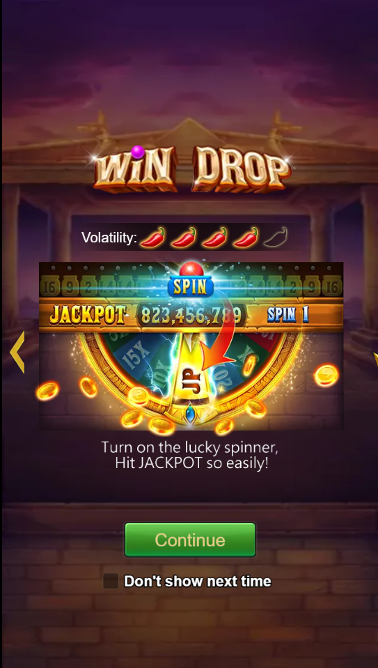 win drop Screenshot