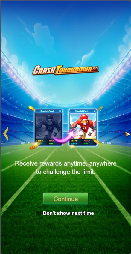 Crash Touchdown Screenshot