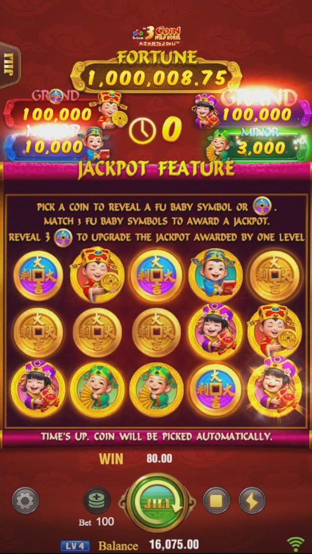 3 Coin Wild Horse Screenshot