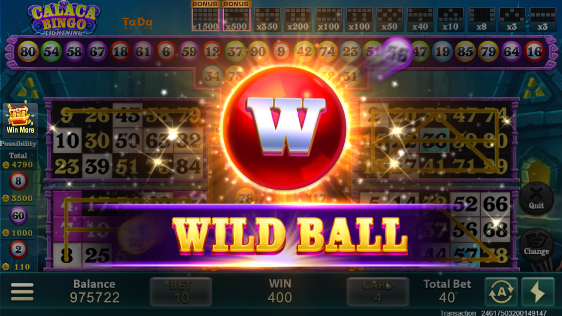 CALACA BINGO Screenshot