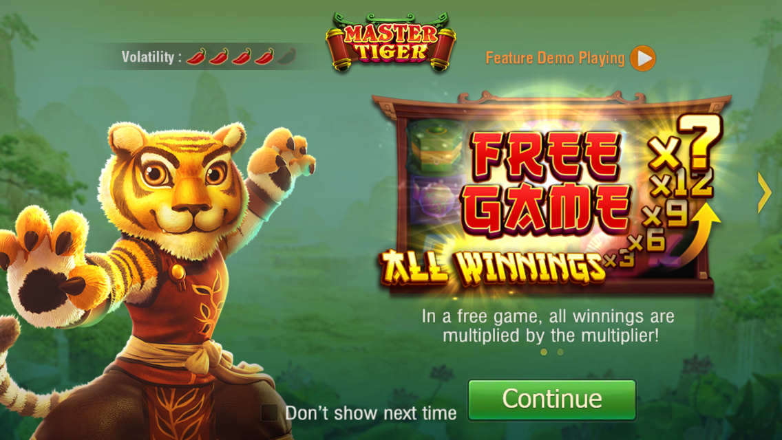 Master Tiger Screenshot