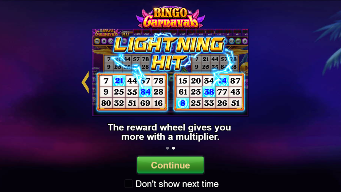Bingo Carnaval Screenshot