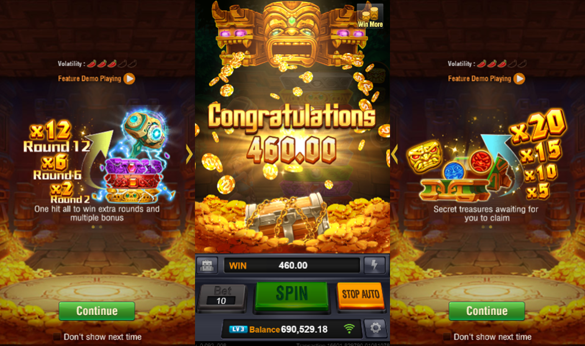 SECRET TREASURE Screenshot