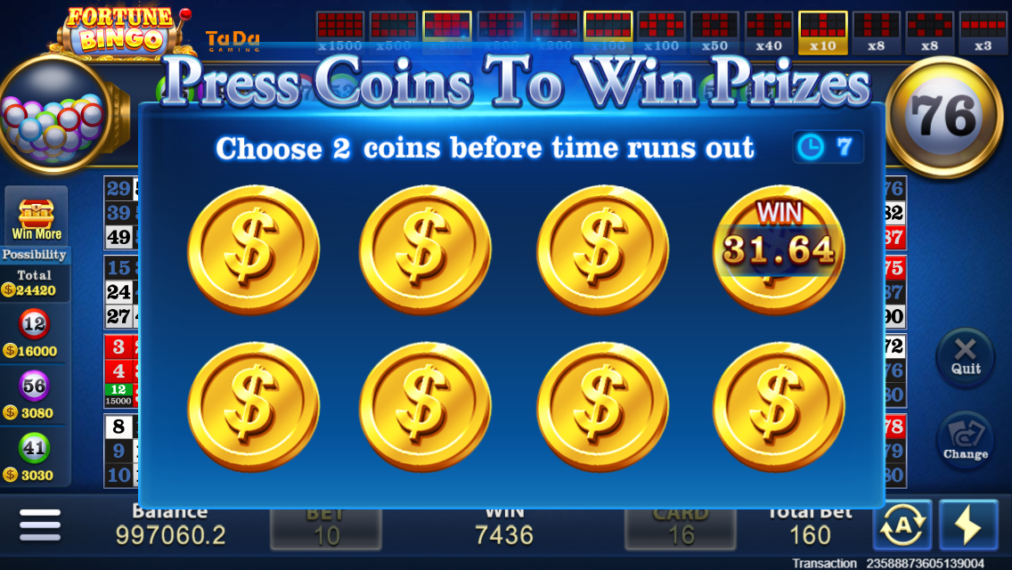 Fortune Bingo Screenshot