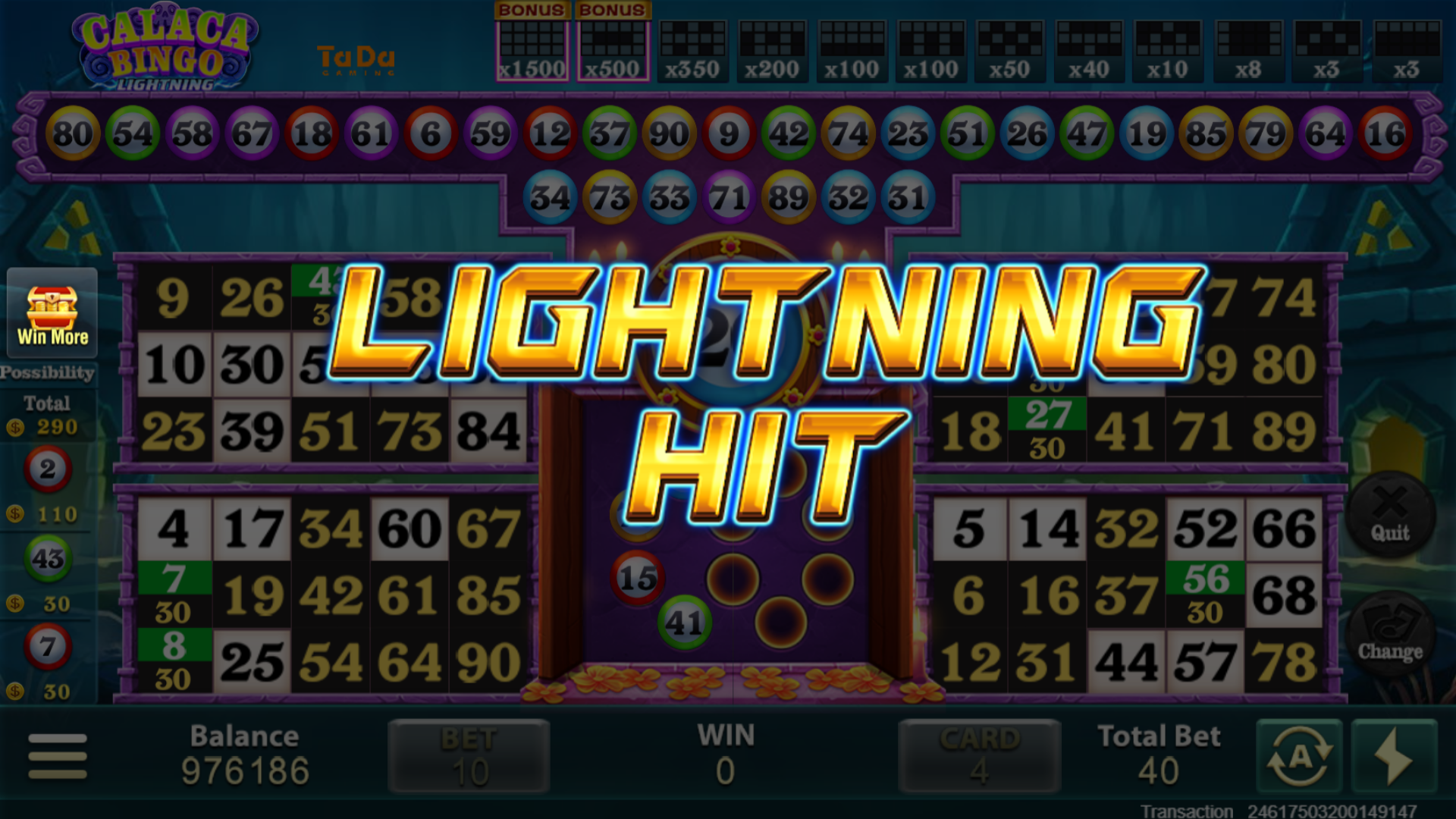 CALACA BINGO Screenshot