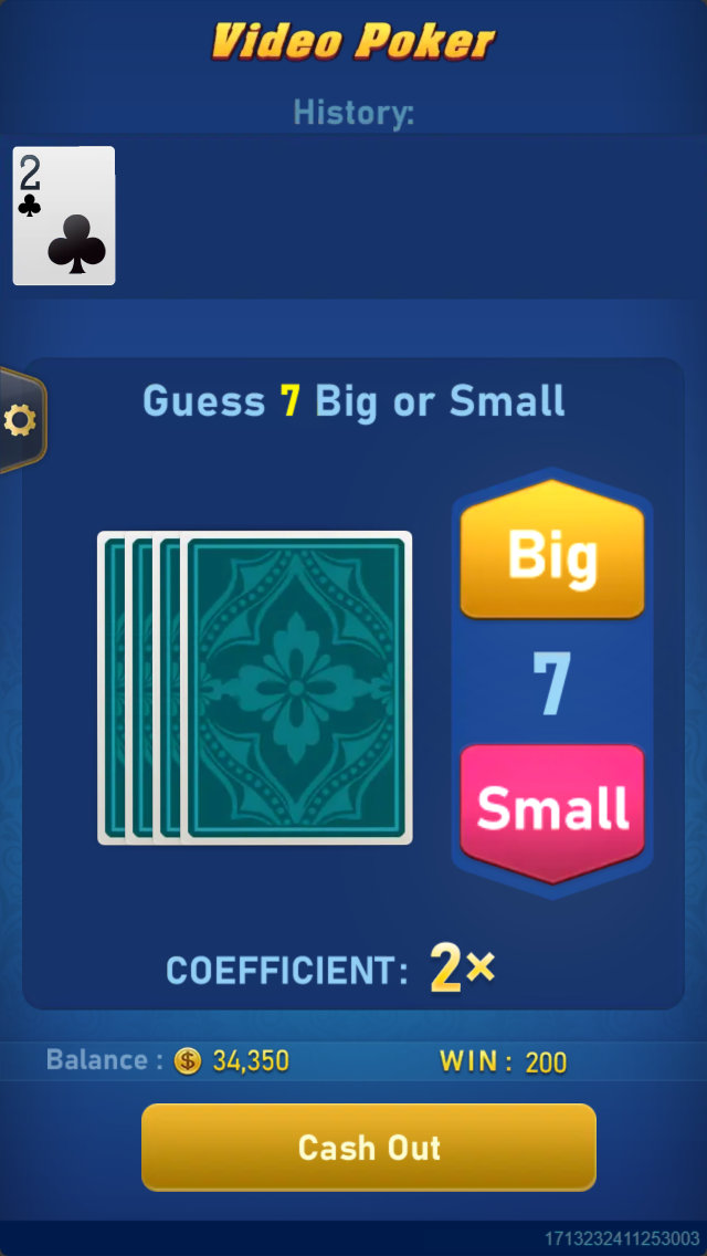 Video Poker Screenshot