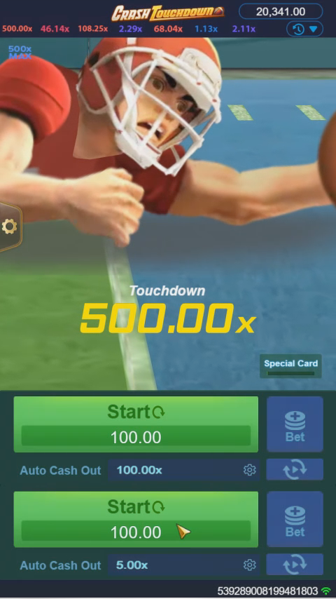 Crash Touchdown Screenshot