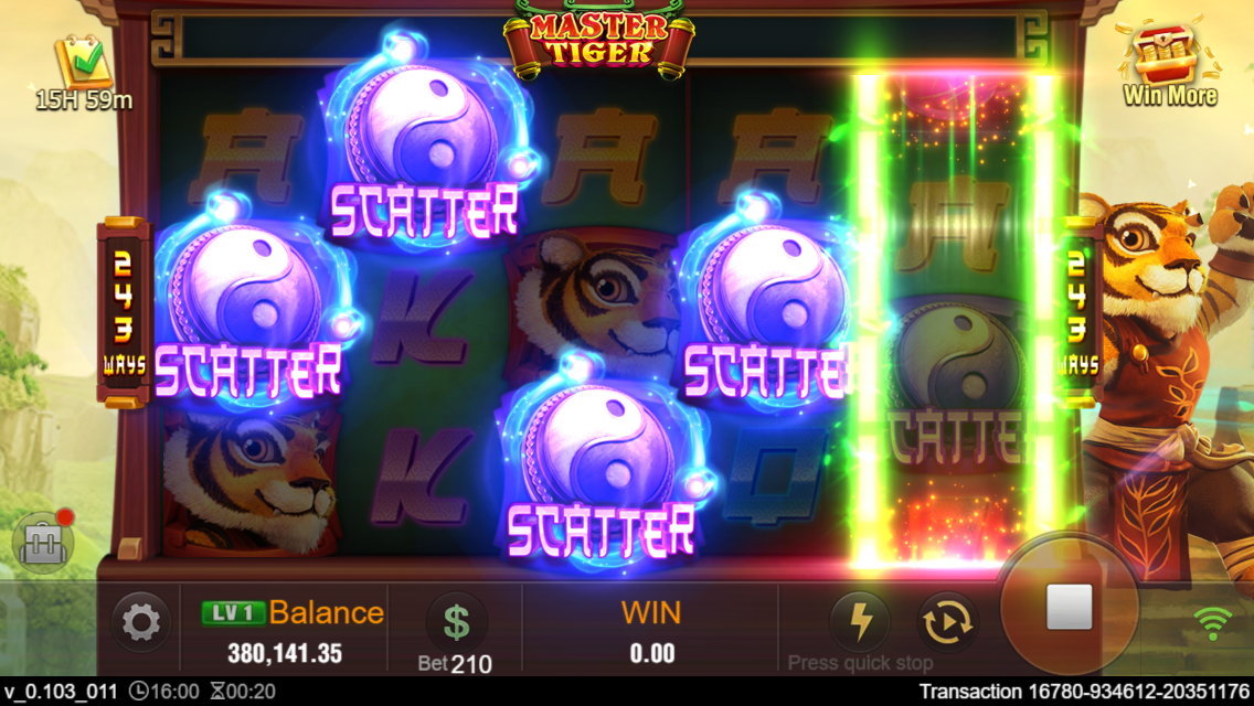 Master Tiger Screenshot