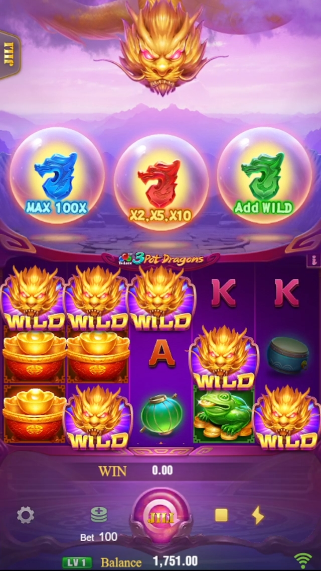 3 Pot Dragons Screenshot