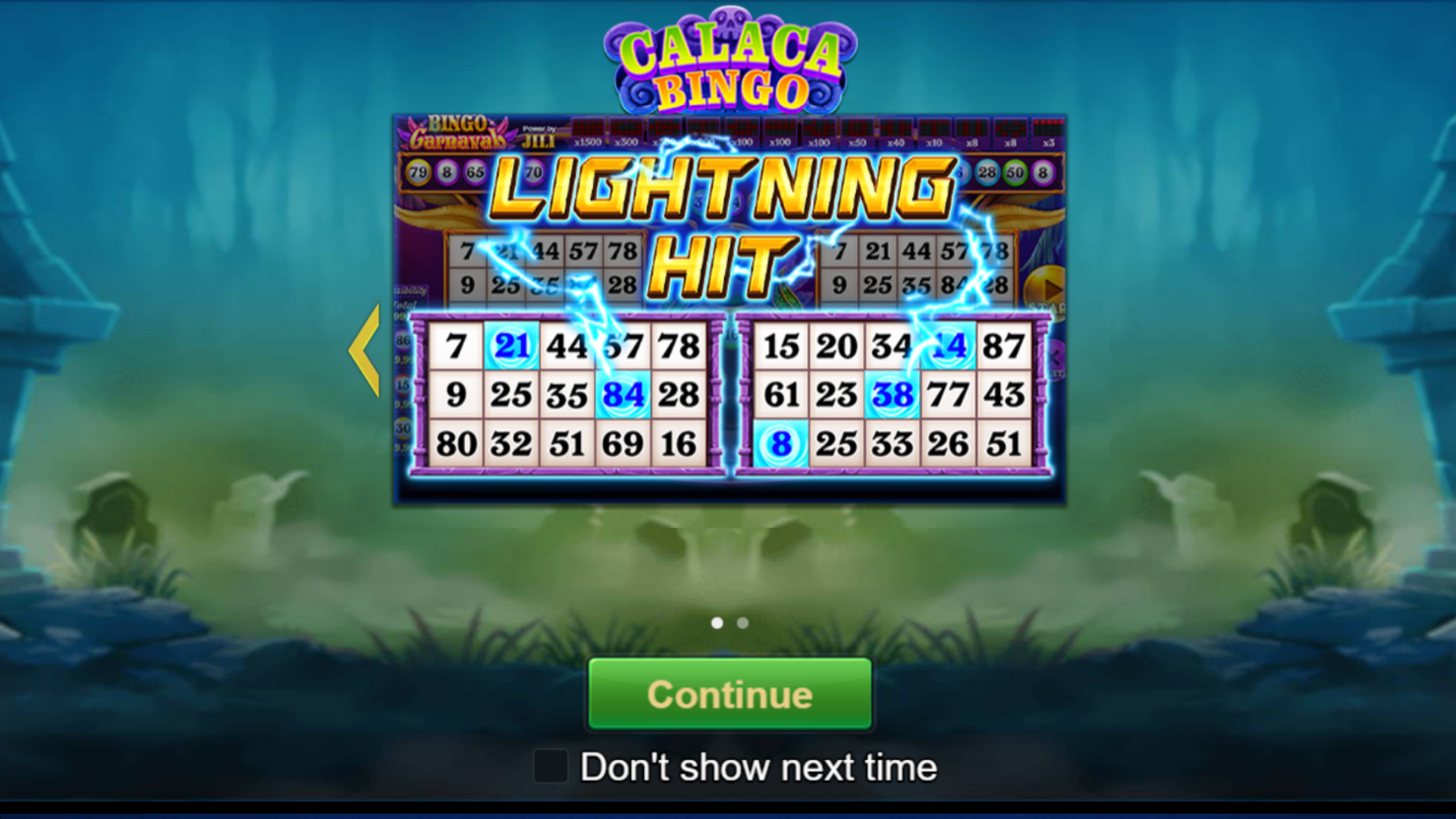 CALACA BINGO Screenshot