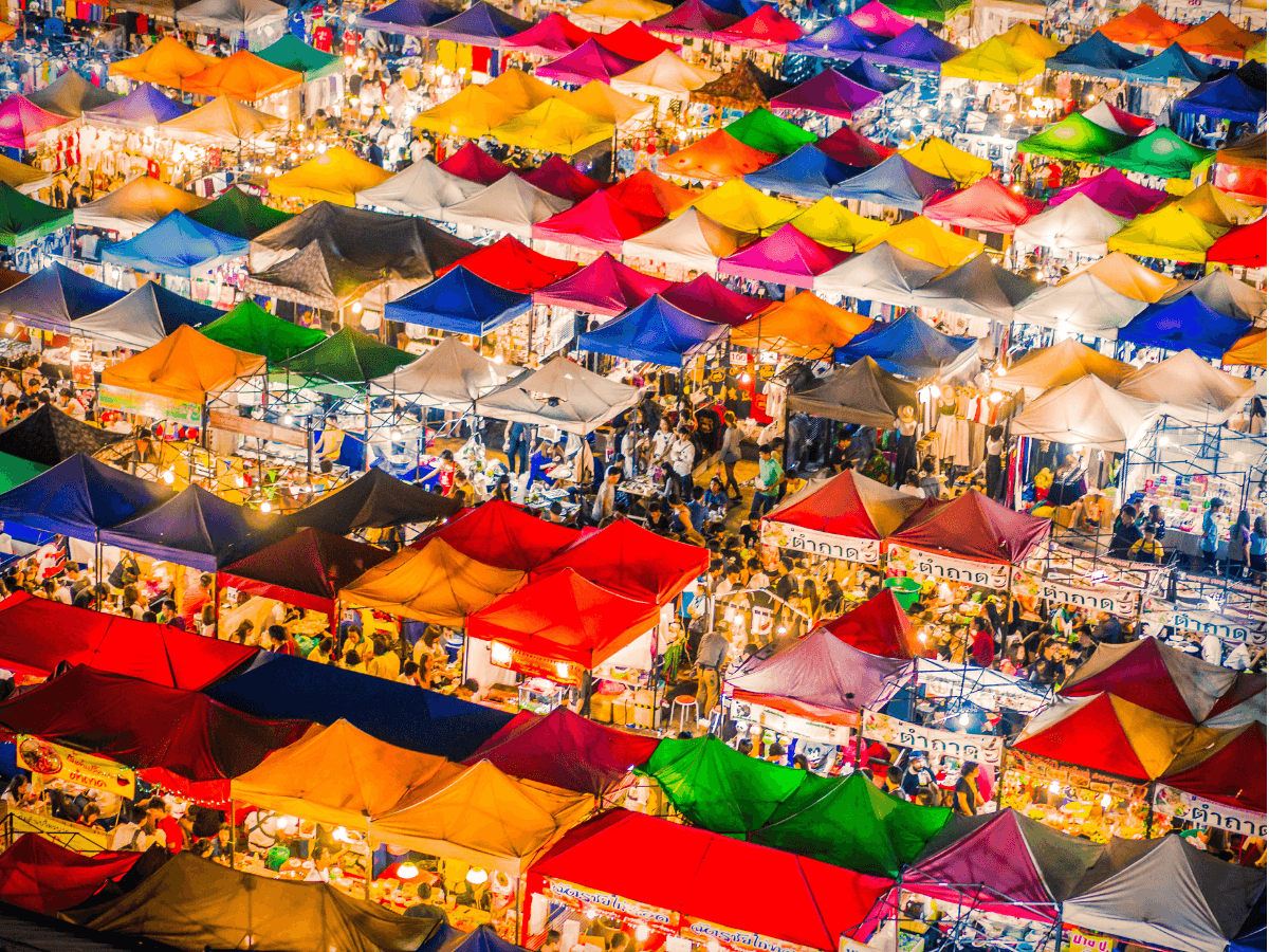 Bangkok night markets