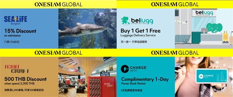 ONESIAM Global Card benefits