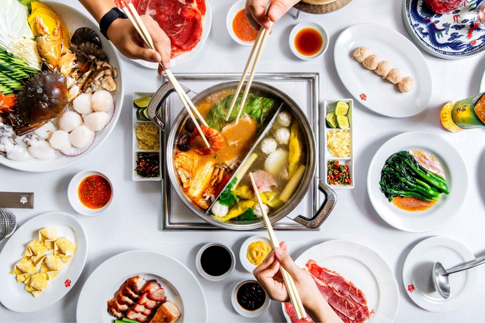 Tom Yum Hotpot at coca restaurant