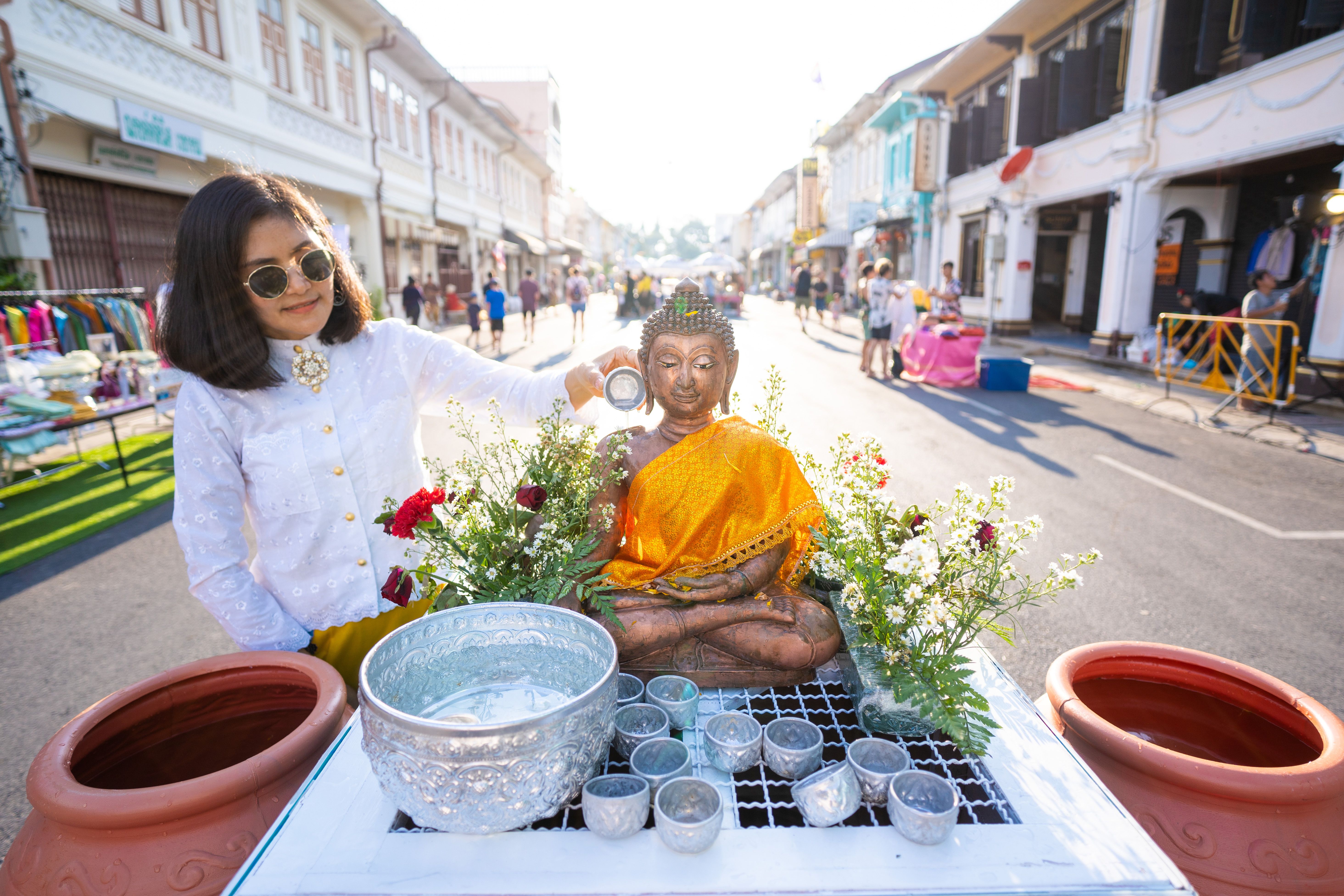 Songkran water festival