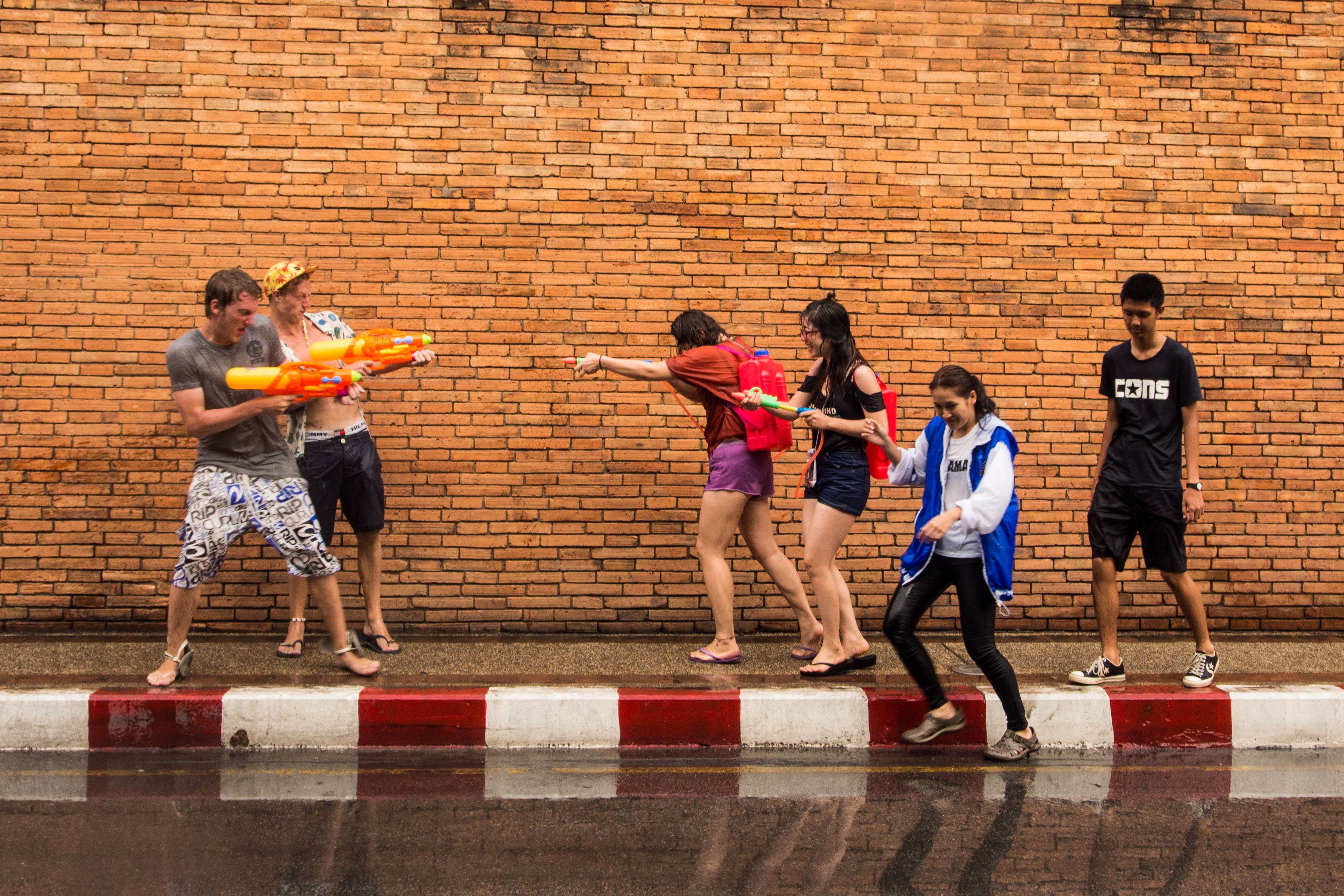 Songkran water festival