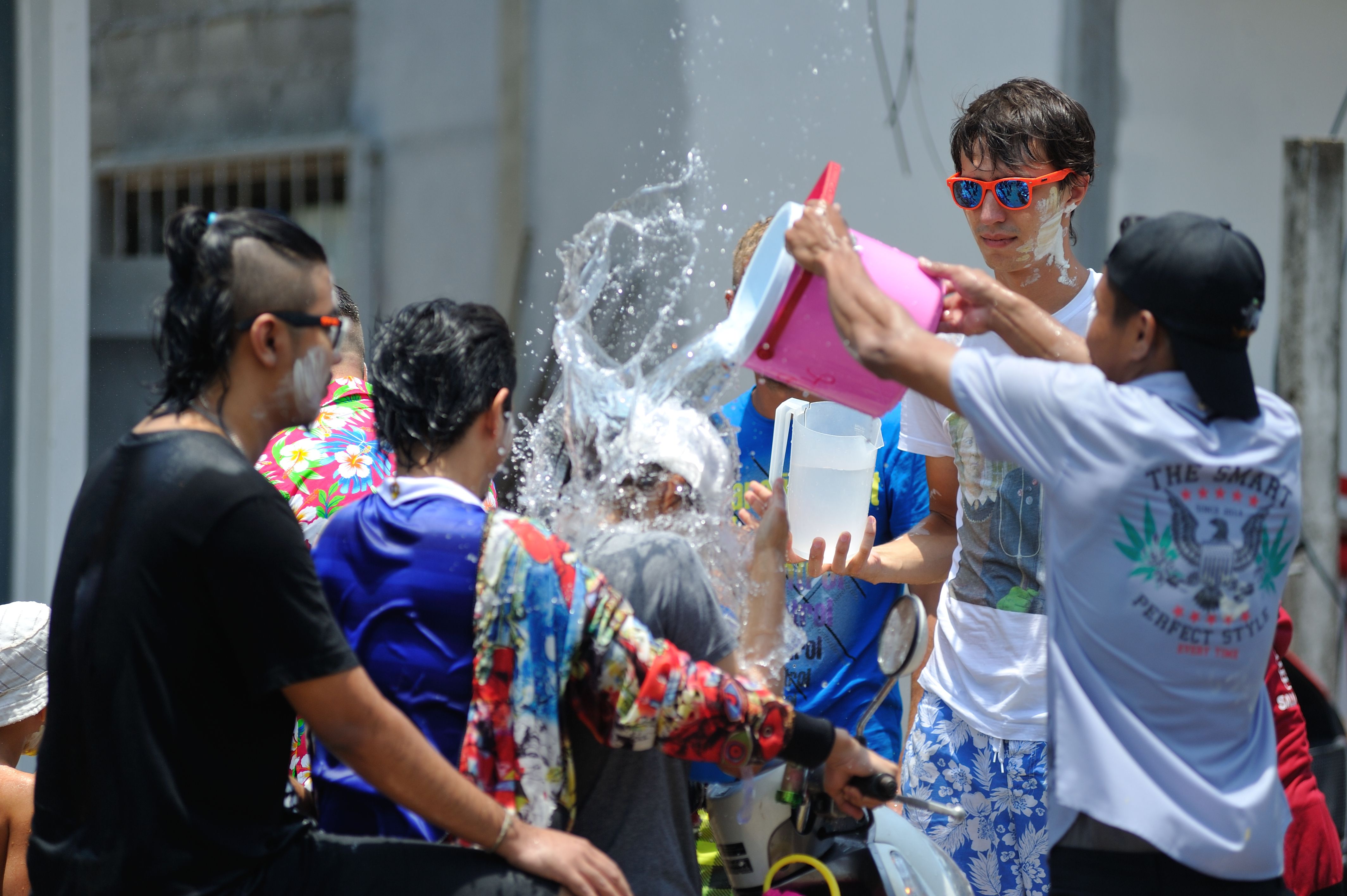 Songkran water festival