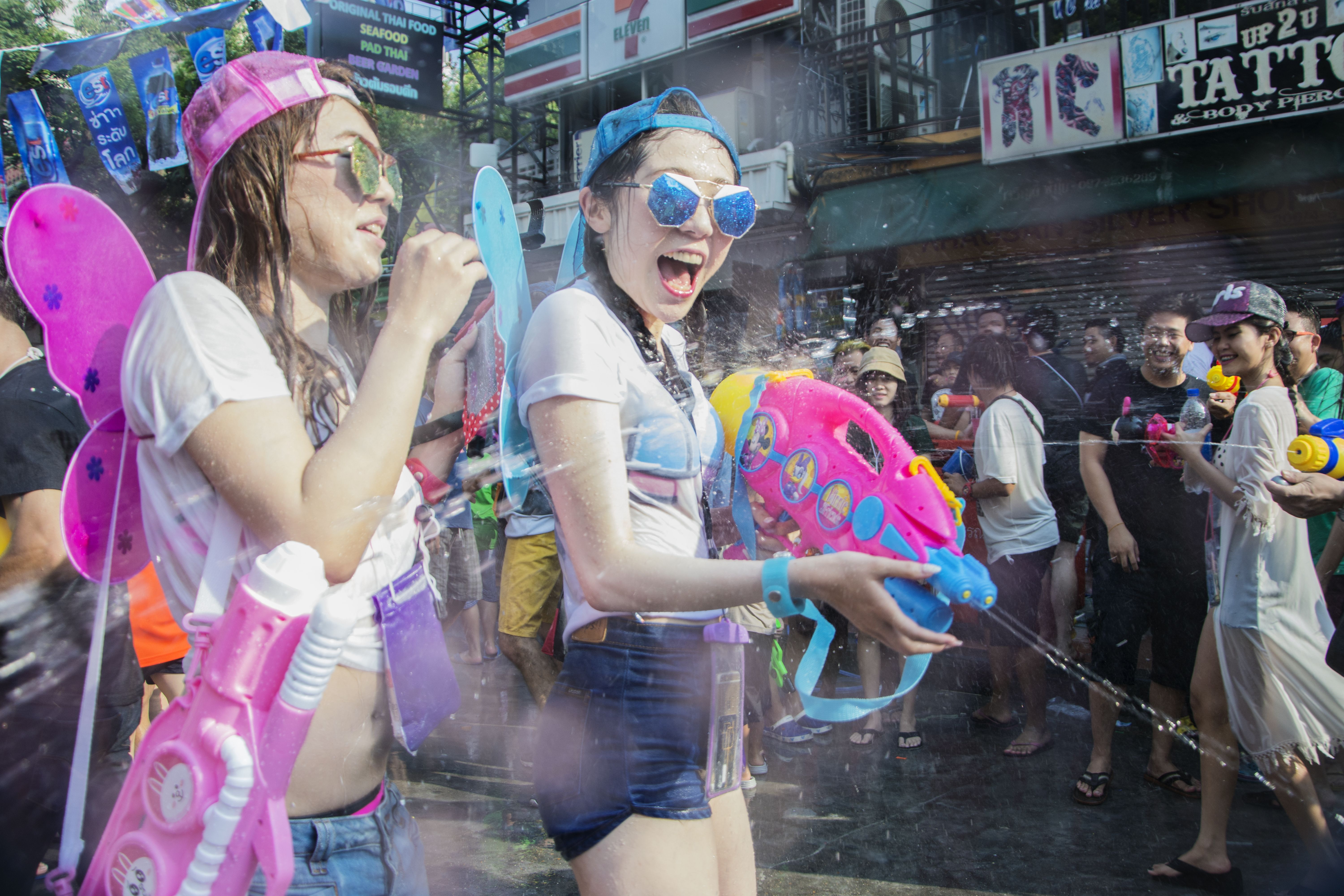 Songkran water festival