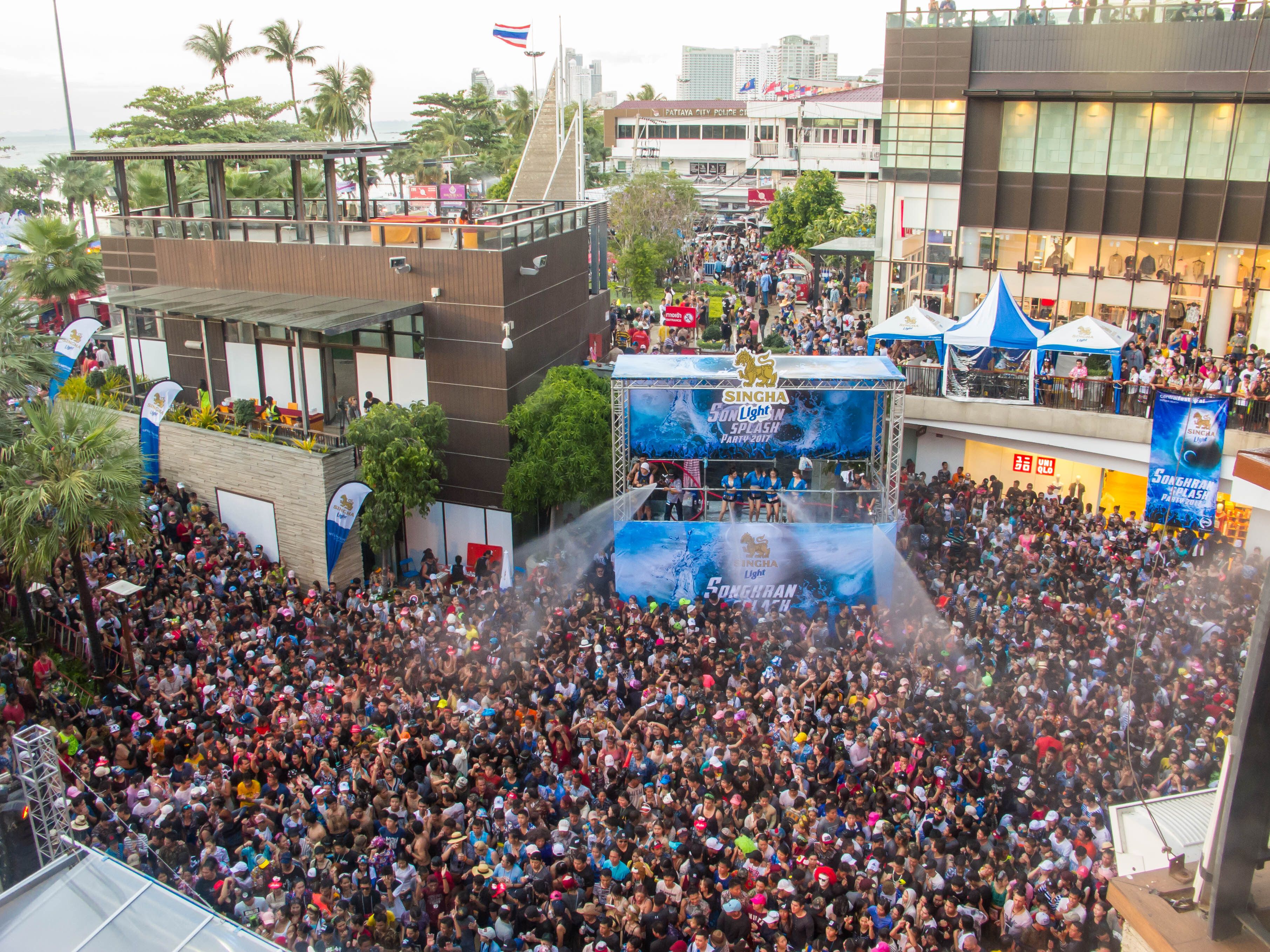 Songkran water festival