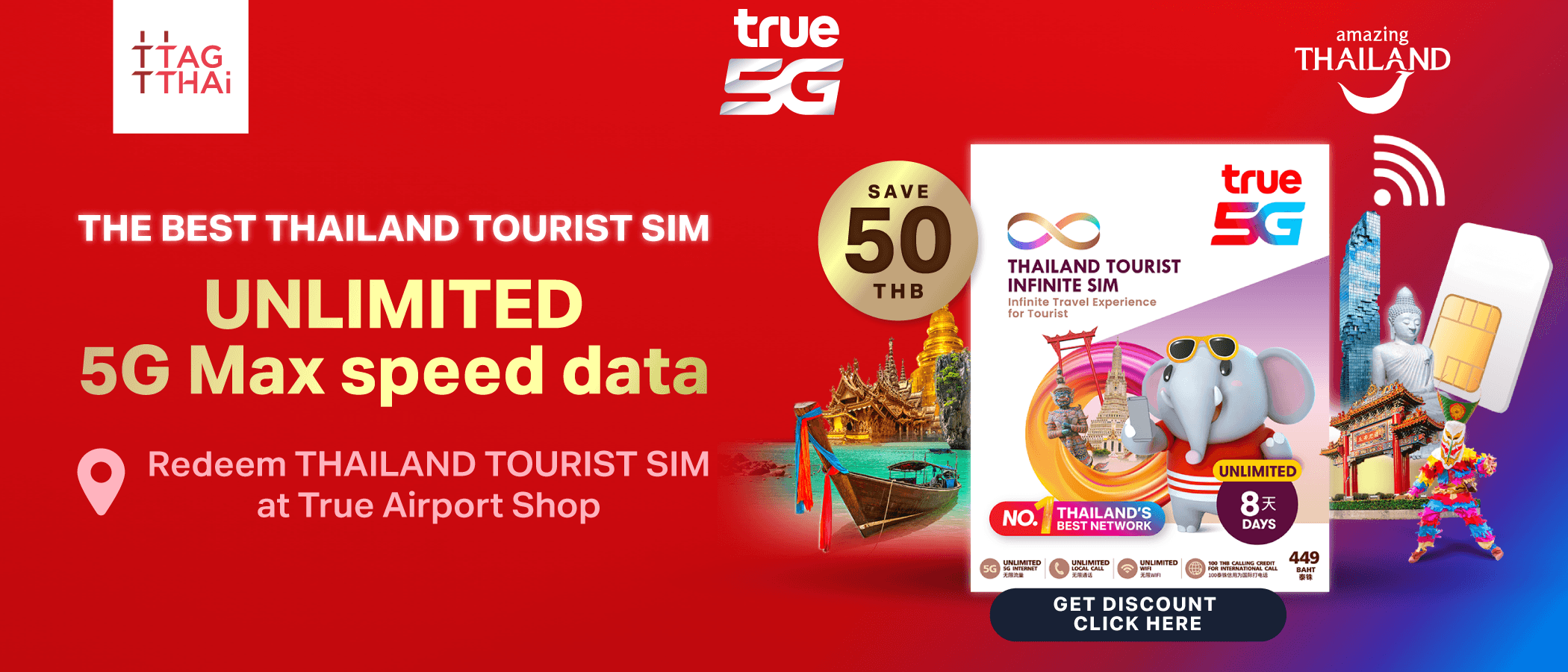 thailand tourist sim true