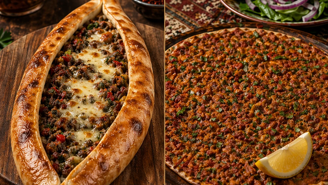 Pide vs. Lahmacun: Ako rozoznať dva klenoty tureckej kuchyne