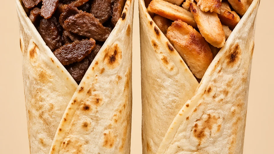 Dürüm: Turecký wrap, ktorý prekonáva kebab v placke