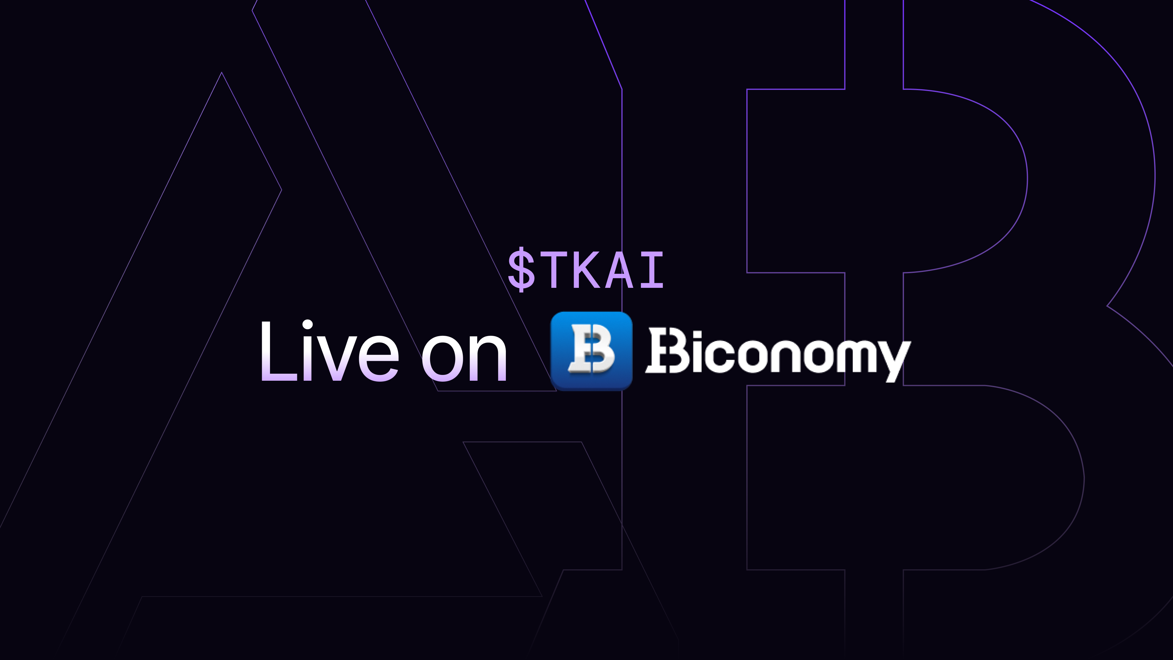 $TKAI token now available on Biconomy!