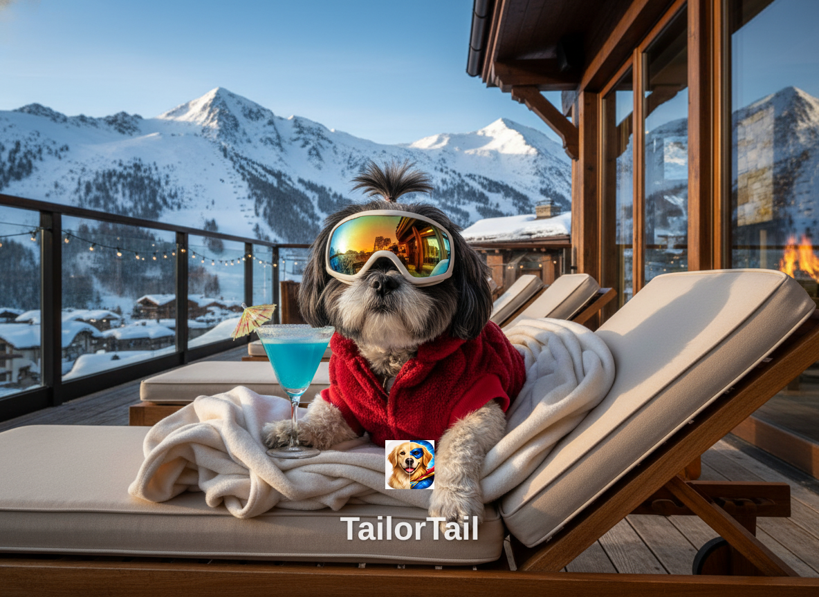 Ski Resort VIP Pet Art