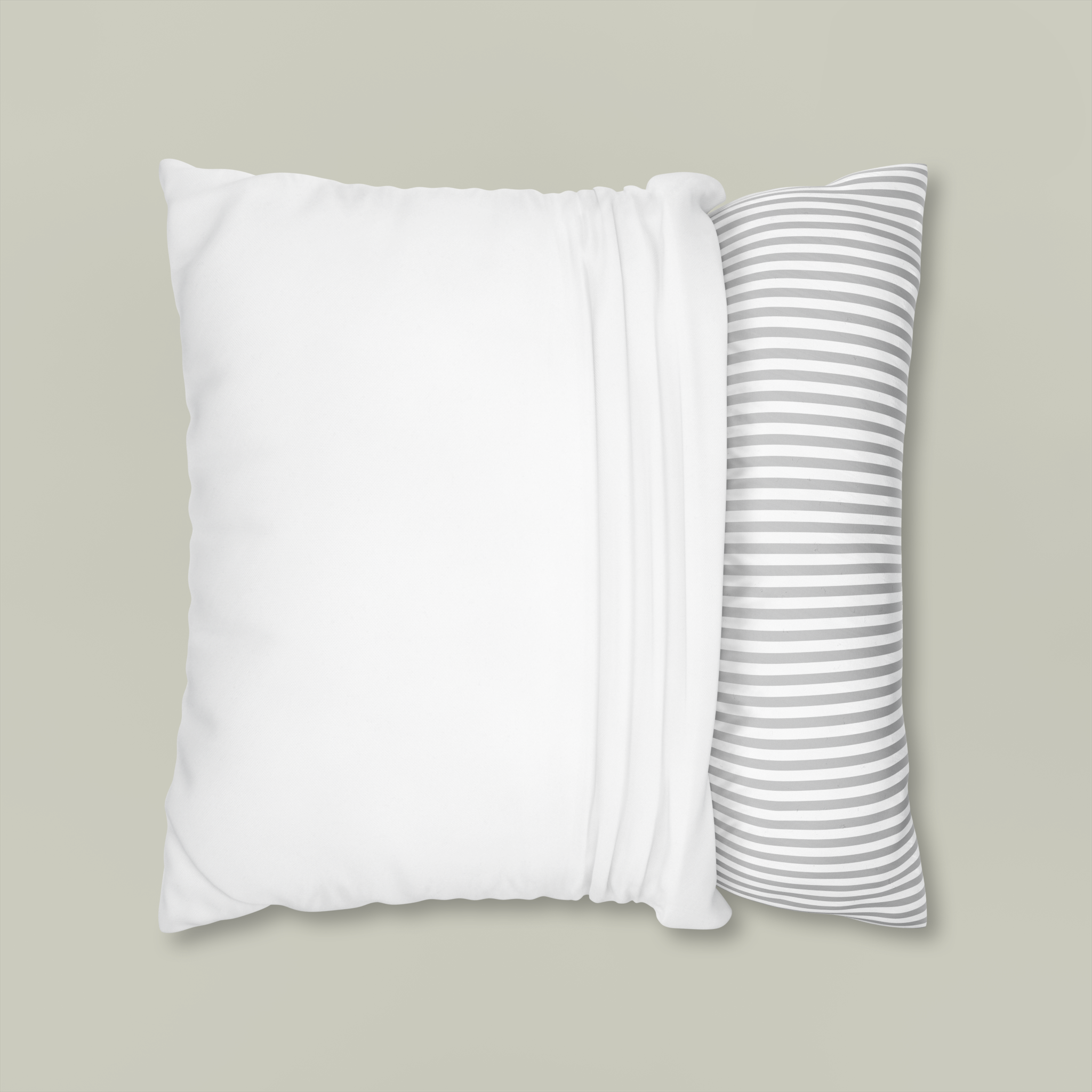 Square Poly Canvas Pillowcase
