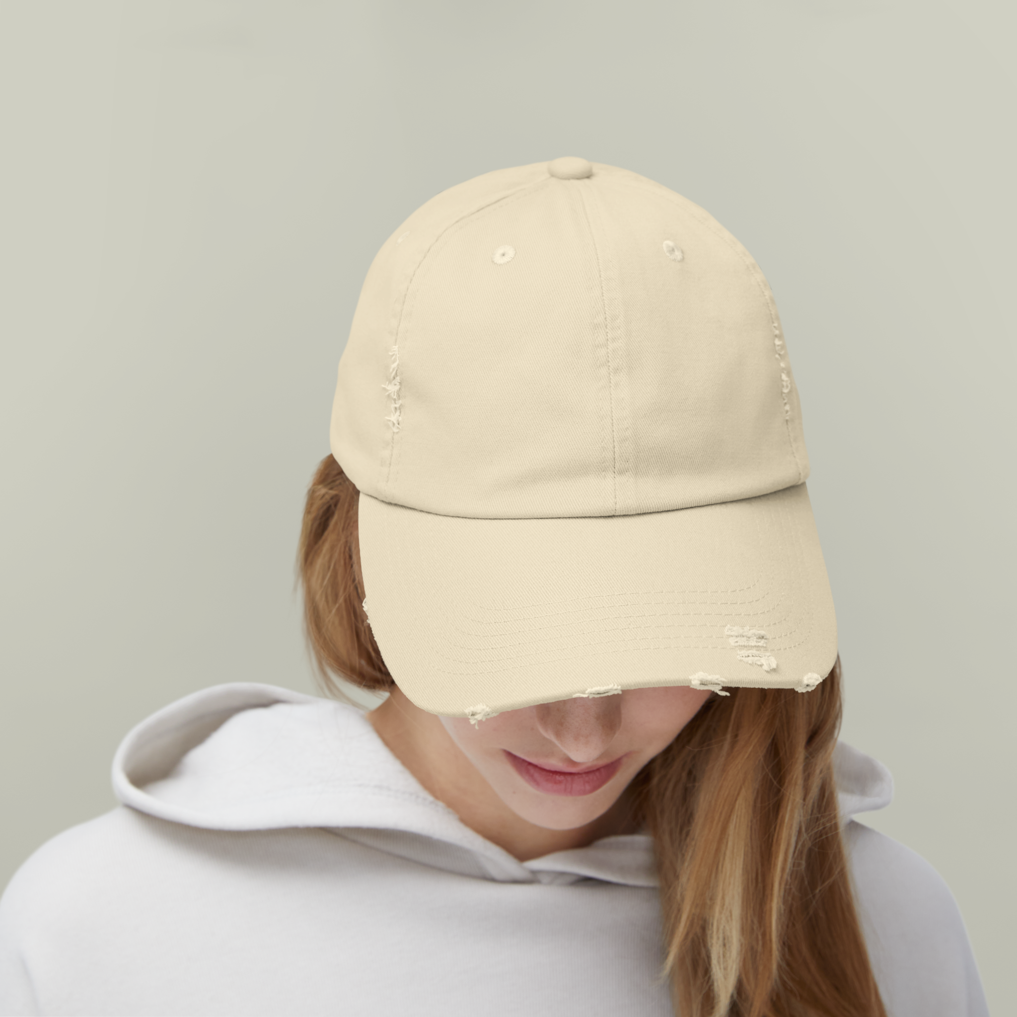 Unisex Distressed Cap