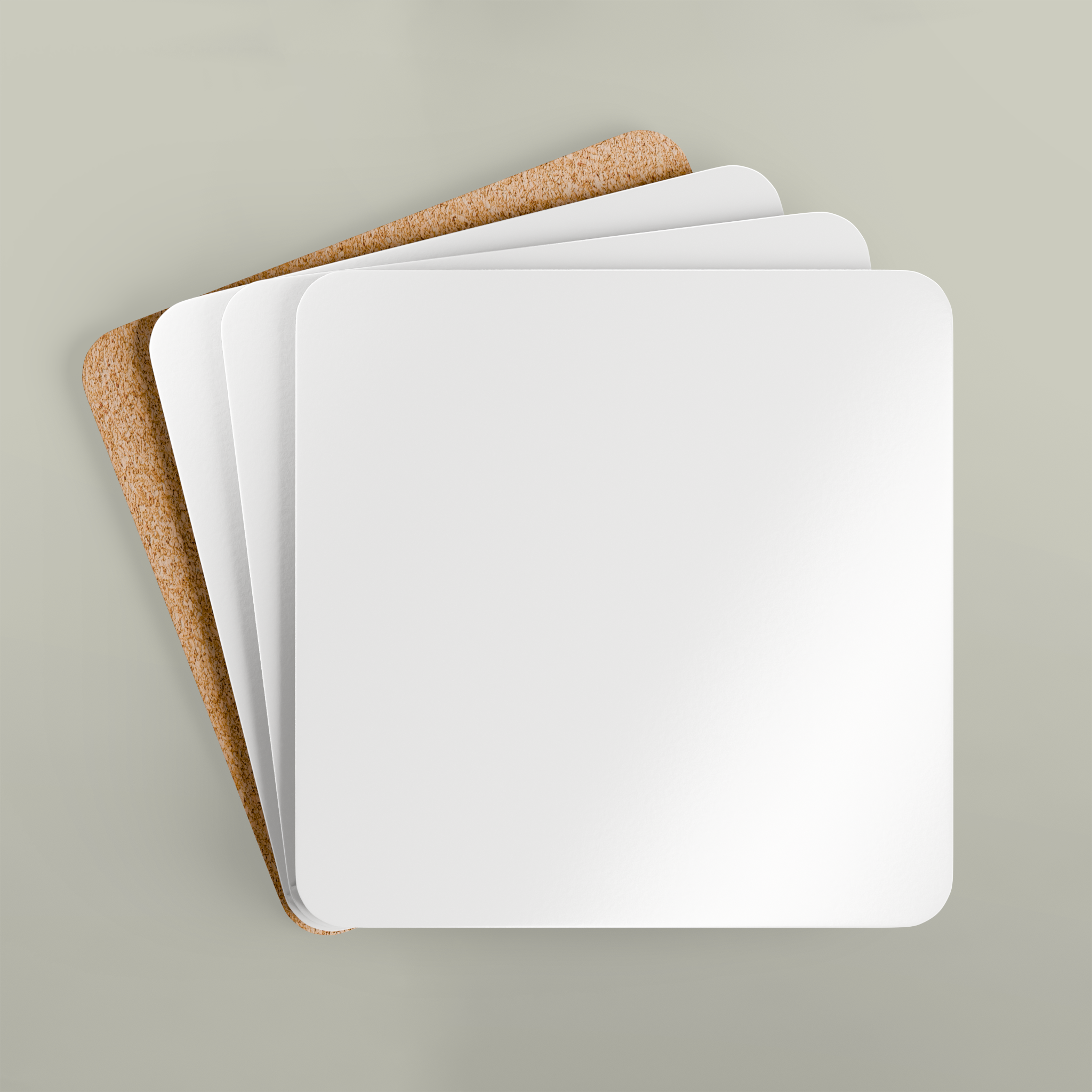 Corkwood Coaster Set