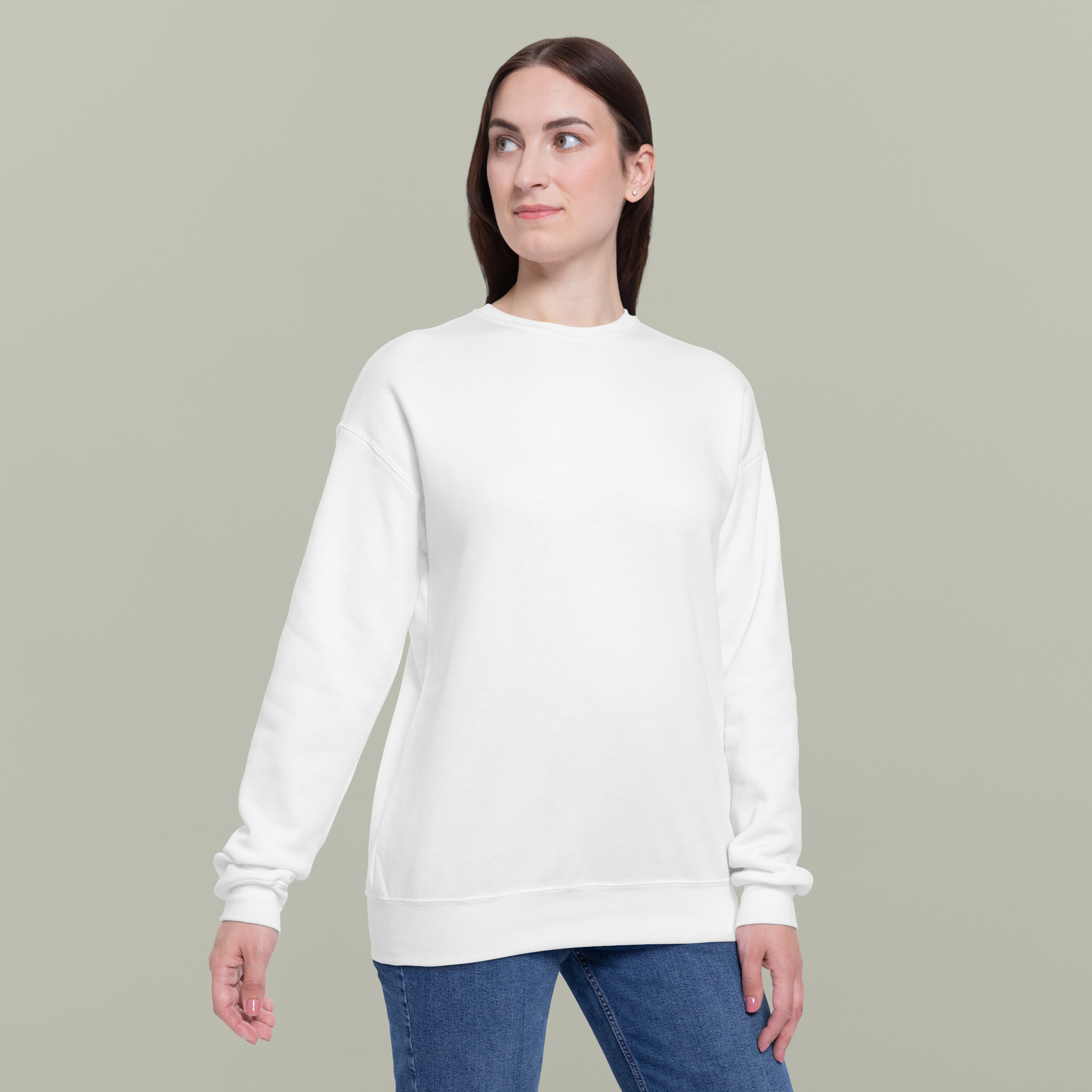 Unisex Drop Shoulder Sweatshirt