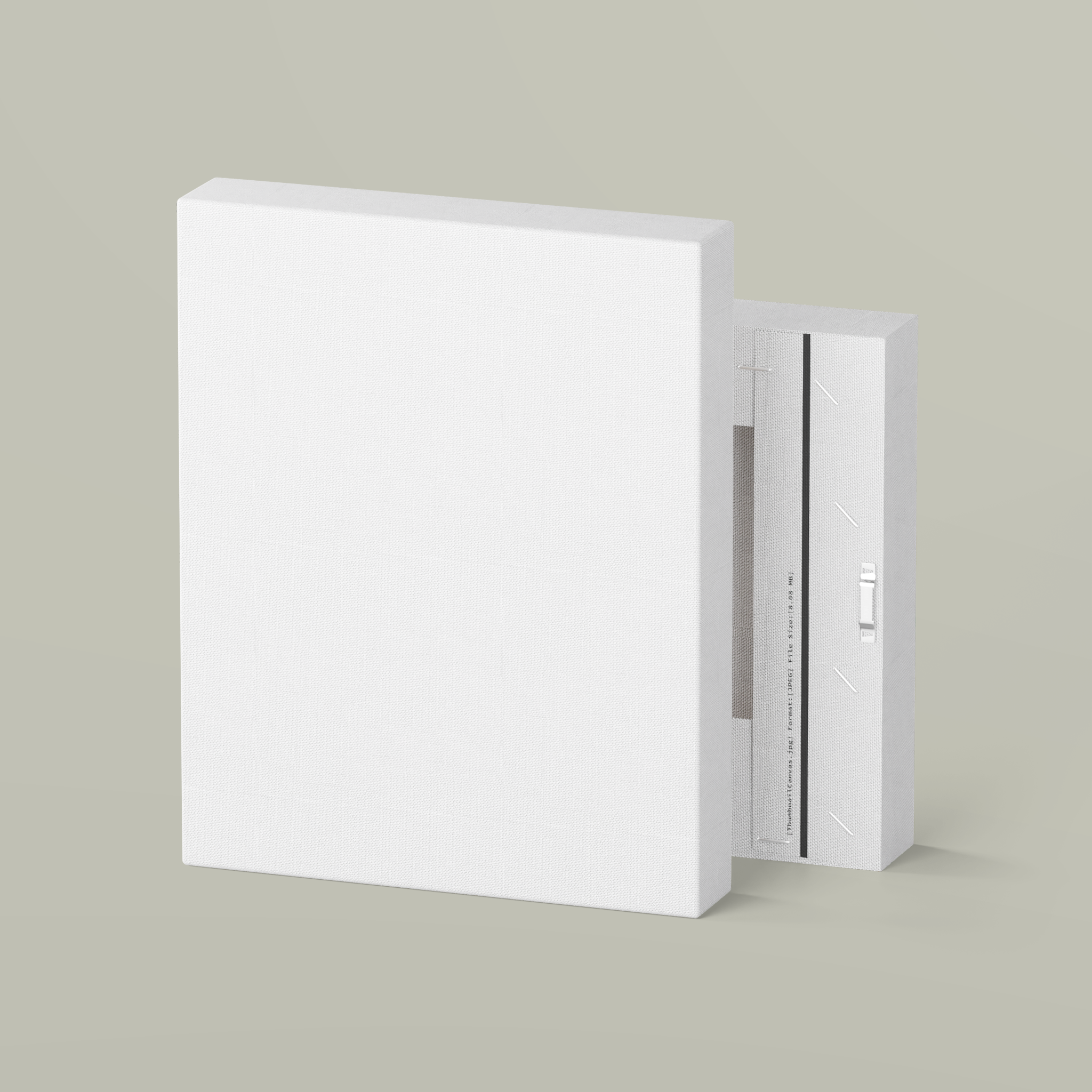 Satin Canvas, Stretched