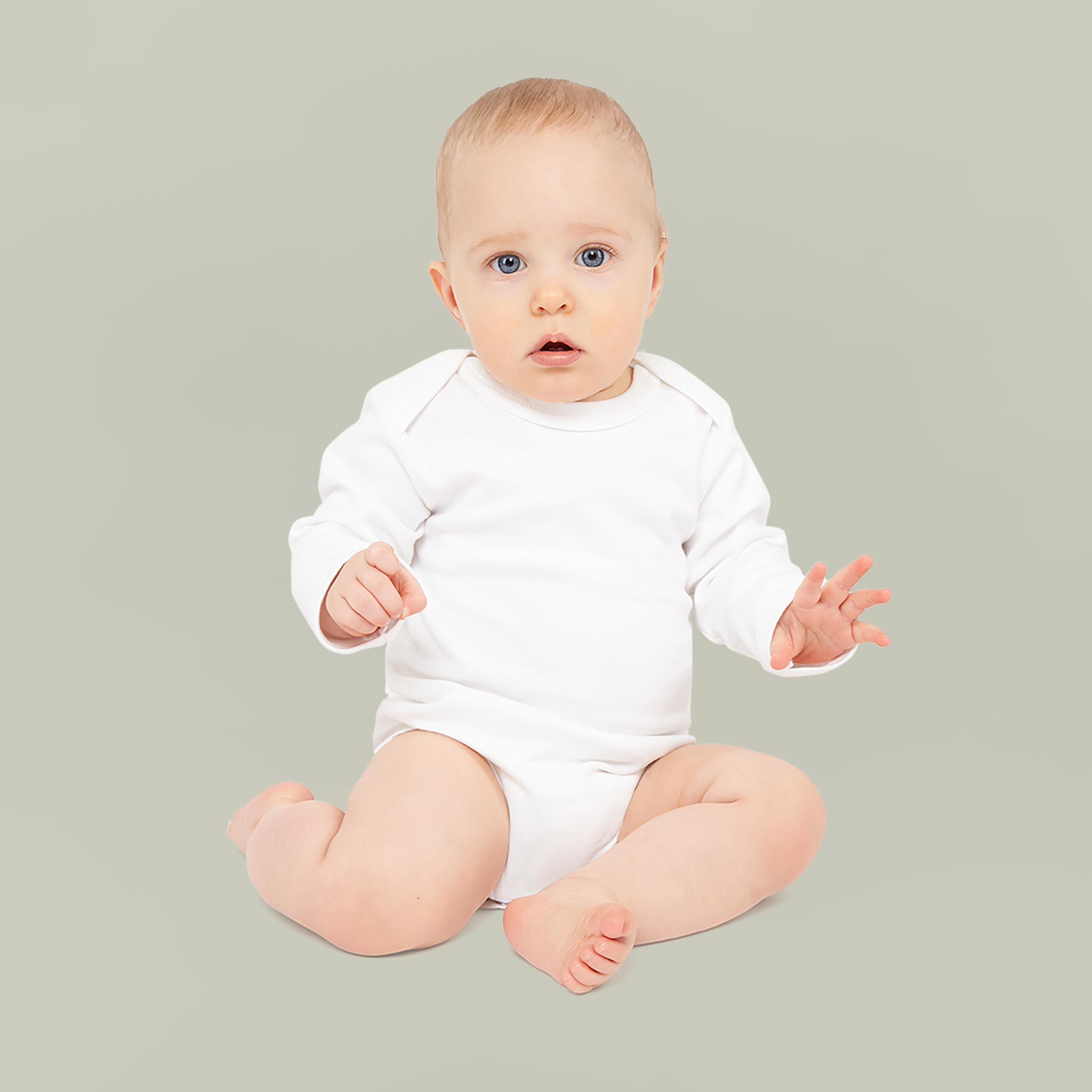 Baby Long-Sleeve Organic Bodysuit