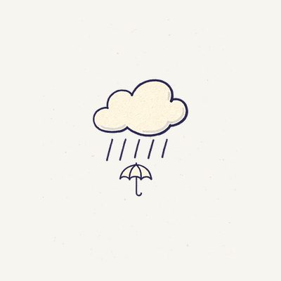 Doodled Rain