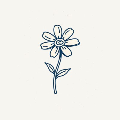 Doodled Flower
