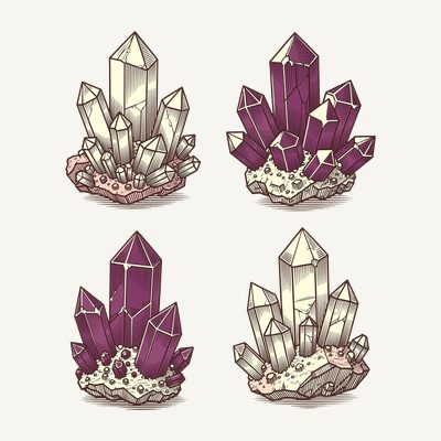 Crystal Specimen Grid