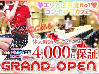 体入掲載コンセプトカフェ　SEA PARADISE TOKYO 神楽坂店の画像