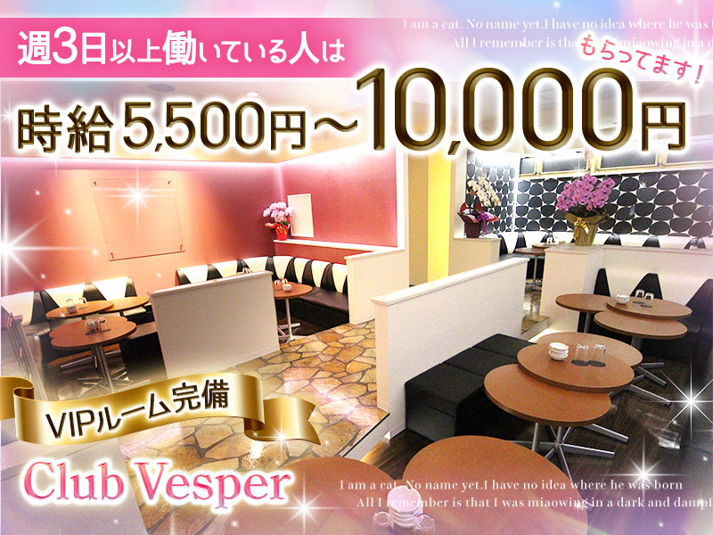 Club Vesper(ヴェスパー)の体入画像