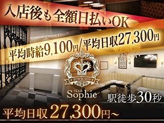 体入掲載CLUB Sophieの画像