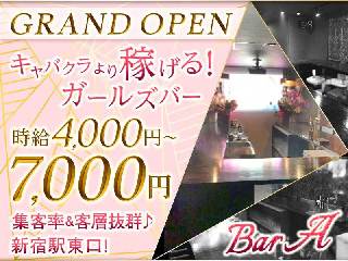 Bar A ガールズバー エース 新宿駅の求人情報 キャバクラ求人 バイトなら体入ドットコム