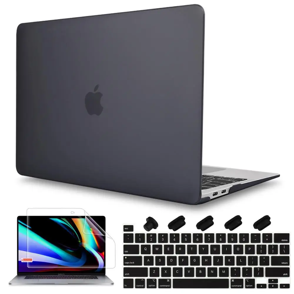 Slim Durable Smooth Plastic Hard Shell Case for MacBook Air and Pro 13 to 16 Inch