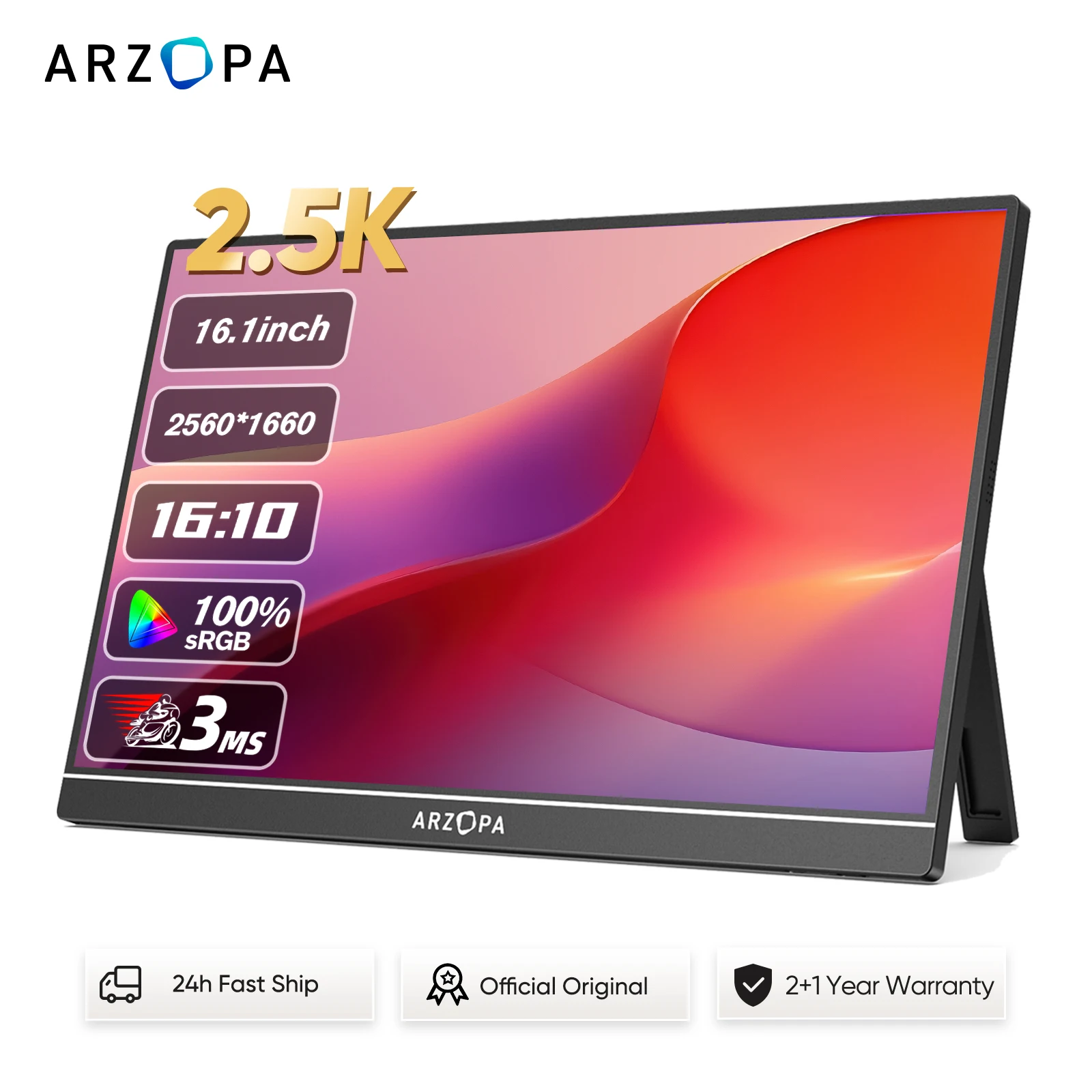 ARZOPA Z1RC portable monitor from the Modexa inventory
