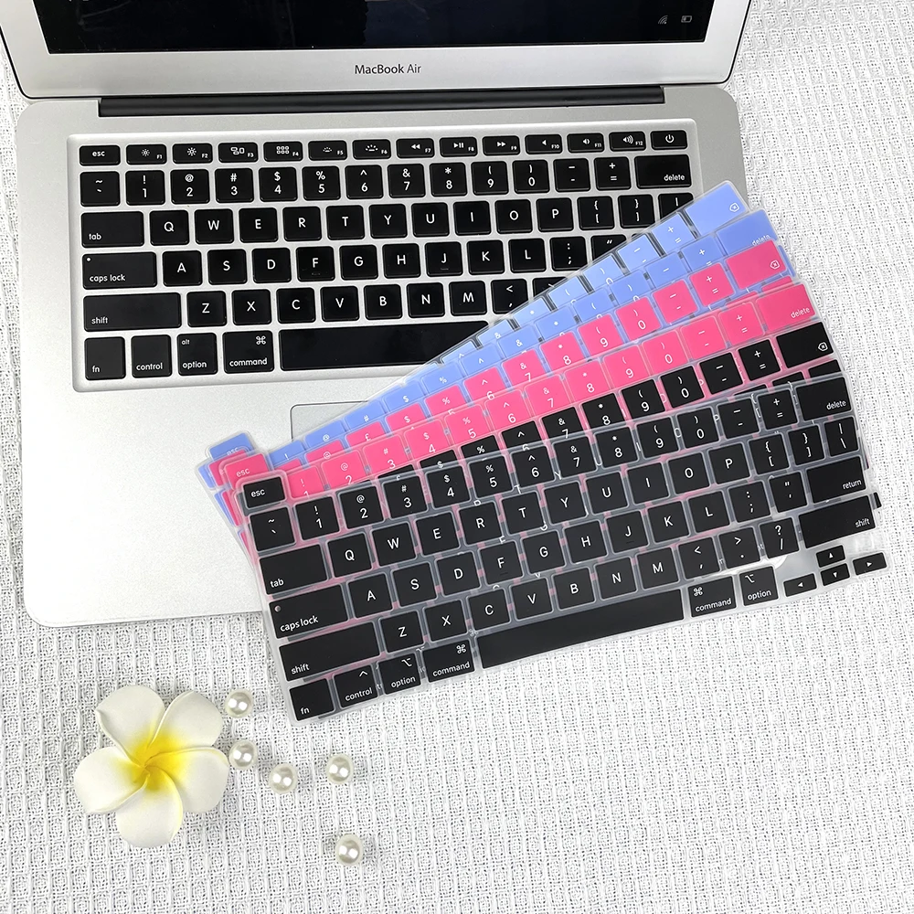 Keyboard cover for MacBook Pro, silicone, EU or US layout