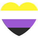 Emoji nonbinary_heart